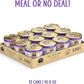 Weruva Wet Cat Food, Meal or No Deal with Chicken and Beef Pate, 10oz Can, Pack of 12