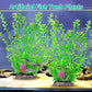 Hamiledyi Aquarium Plastic Plants Aquarium Decor Artificial Fish Tank Plants,Tall Fish Tank Decorations, Extra Large Aquarium Plant 20.4-inch Tall,2PCS
