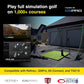 Eye MINI - Outdoor/Indoor Golf Launch Monitor & Simulator, 19 Precision Metrics, Near-Zero Latency, Sunlight-Readable Display, 8h Battery, iPad/PC/AI Compatible, Works with GSPro, E6, TGC19