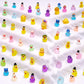 36 Types Luminous Mini Resin Ducks, Plastic Little Ducks to Hide Prank, Small Ducks Figures for Fairy Garden, Dollhouse,Terrariums, Potted, Cake Topper, Miniature Landscape Ornament.