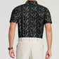 Golf Shirts for Men - Moisture Wicking Short Sleeve Performance Sport Casual Striped Collared Mens Polo Shirt