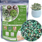 Halatool 6LB Green Pebbles 0.35"- 0.6" Aquarium Gravel for Fish Tank Natural Landscaping Pebbles for Home Decor Decorative Polished Stones for Succulents Potted Plants DIY Handmade & Vase Filler