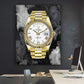 SuccessHunters Luxury Gold Watch Canvas Print Office Wall Decoration Home Decor Modern Art Prints Inspiration Motivation Inspire Entrepreneur Quote Inspirational Motivational House Decal (18" x 12")