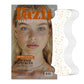 Fazit Makeup Patches - Orange Speckles - Waterproof - Temporary Face Patches for Women - 6 Count