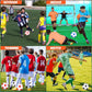 Jenaai 24 Pcs Operation Christmas Deflated Soccer Balls with Pump Bulk Official Size Soccer Ball for Teen Adult Kid Indoor Outdoor Outside Sport Training Party Gift Christian Charity Donation