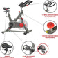 Sunny Health & Fitness Magnetic Exercise Bike, 44LB Flywheel & 300LB Weight Capacity for Intensive Home Workout, Indoor Cardio Training w/4-Way Adjustable Seat, Optional Free SunnyFit App Connection