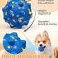 Dog Tennis Balls for Aggressive Chewers, Indestructible Durable Bouncy Interactive Toy for Dogs Fetch Game Lightweight Floating Outdoor Training(4Pcs Medium)
