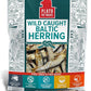 PLATO Pet Treats Fish Dog Treats - Air-Dried, Single Ingredient Dog Treat - with Omega 3 & 6 Fatty Acids to Support Skin and Coat - 100% Whole Fish - Wild Caught Baltic Herring Dog Treats - 8.5 oz