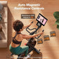 MERACH Magnetic Exercise Bike, Indoor Cycling Bike with Self-Developed App, 350 lbs Weight Capacity & 40 lbs Flywheel, Stationary Bike for Home Gym Fitness