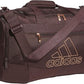 adidas Unisex Defender 4.0 Gym Duffel Bag for Men and Women, Shadow Brown/Rose Gold, Small (38L)