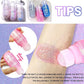 DAGEDA Body Glitter Gel, Roll-on Face Glitter for Mermaid Makeup Festival Rave Accessories, Holographic Hair Glitter Gel,Body Shimmer Halloween Makeup for Rave Party (Dazzle)