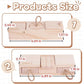 SoulThink® Interactive Wooden Pet Rabbit Toys - Sniff n' Snack Bunny Chew Toys for Rabbit Treats, Suited as Guinea Pig Toys, Hamster Toys for Boredom, Bunny Toys for Rabbits Keep Busy (2 Sets)