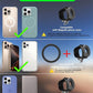 Running Phone Holder for iPhone,【Upgraded N52 Magnetic&Telescopic Anti Drop Rope】 360 ° rotatable,Armband,Wristband,Cell Phone Holder, for All Call Phone,iPhone/Sumsung/Android