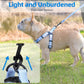 PUPTECK No Pull Dog Harness Soft Adjustable Basic Nylon Step in Puppy Vest Outdoor Walking with Leash Medium