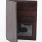 Passport Wallet Executive Boarding Pass Holder Radish Brown made with Cow Leather