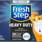 Fresh Step Clumping Cat Litter, Heavy Duty Advanced, Long Lasting 30-Day Odor Control with Odor Eliminating Carbon, 17.5 lb