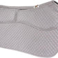 ECP Equine Comfort Products Thermoregulating Western Saddle Pad, Machine Washable Contoured Fit, Water Absorbing, Therapeutic, Shock Absorbing with Adjustable Memory Foam Shims
