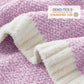 Snuggle Sac Bedding Blanket Light Purple Twin Size, Super Soft Warm Cozy Blankets for Bed, Living Room, Luxurious Microfiber Blanket Dupes, Heather Lilac, 60x80 inches