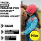 Troxel Spirit MIPS Technology Full Coverage Horse Riding Helmet, Horseback Riding Gear for Equestrians, Large (7-3/8-7-3/4), Pink Duratec