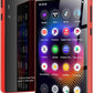 128GB MP3 Player with Bluetooth and WiFi，Music Video Player with Spotify Pandora,Amazon Music, 5" Touch Screen Android MP4 MP3 Player for Kids with Audible, YouTube, Spotify Kids,up to 256GB (Red)