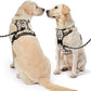 NESTROAD No Pull Dog Harness with Leash, Reflective No Choke Pet Vest Harness,Adjustable Soft Padded Dog Harness with Easy Control Handle for Large Dogs(Checkered Beige,Large)