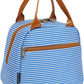 FlowFly Insulated Lunch Cooler Bag - Tote Bag Organizer for Women/Men, Royal