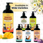 POM Pets 2-in-1 Organic Dog Shampoo & Conditioner – Itchy Skin Relief, Dog Deshedding, Detangles Fur, Cat Shampoo, Paw Cleaner for Dogs, Natural Coat Defense Formula