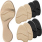 Metatarsal Pads for Women, Ball of Foot Cushions, Heel Inserts, High Heel Comfort Pads (2 Pairs), Anti Slip, Invisible Design