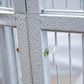 SENY Heavy Duty Large Walk-in Bird Aviary Cage, 79H x 86W x 62D inches, for Parrots, Macaws, Cockatoos, Reptiles, Dogs, Birds Flight Cage. (Silver White, Wire Size: 0.14")