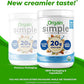 Orgain Organic Simple Vegan Protein Powder, Vanilla - 20g Plant Based Protein, Made with less Ingredients, No Artificial Sweeteners, Gluten Free, No Dairy or Lactose, 1.25 lb (Packaging May Vary)