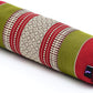 Leewadee Small Yoga Bolster – Shape-Retaining Cervical Neck Roll, Tube Pillow for Comfortable Reading, Kapok Filling, 22 x 6 x 6 inches