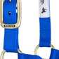 Weaver Equine Nylon Horse Halter, Triple-Ply Cheek Design, Original Non Adjustable Halters for Horses, Equine Tack,Average Size, Black