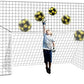 3-in-1 Soccer Training Rebounder & Goal Backstop Net - Soccer Goal for Volley, Passing, Solo Training - Outdoor Sports, Backyard Games