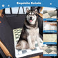 VClife Plaid Dog Car Bed Mat, Non-Slip Backseat Extender Pet Blanket, Washable Dog Bed Mat for SUVs, Sedans & Small Trucks, Portable Travel Pad for Dogs, Wear Resistant, Pet Friendly, Gray, 59"×27.6"