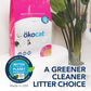 ökocat Super Soft Wood Clumping Cat Litter, Unscented, 10.6 pounds - Natural Ingredients, Stops Odor, Clumps Solid, 99% Dust Free, Great for All Cats, Sensitive Paws, Kittens