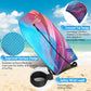Body Board Lightweight with EPS Core, HDPE Slick Bottom, Leash & Adjustable Wrist Rope, Great Surfing for Kids and Adults