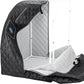 Durasage Lightweight Portable Personal Steam Sauna Spa for Relaxation at Home, 60 Minute Timer, 800 Watt Steam Generator, Chair Included (Black)