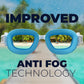 AqtivAqua Swimming Goggles for Kids, MINI-DX Wide View Swim Goggles for Kids Boys Girls, Anti Fog No Leaking