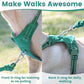 No Pull Dog Harness, Reflective Puppy Vest for Small Medium Large Sized Dog(MARRS Green,S)