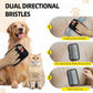Pet Hair Remover, Reusable Electrostatic Pet Hair Remover Gloves – Double-Sided Grooming & Deshedding Gloves for Cats & Dogs, Pet Fur Removal for Furniture, Carpet, Couch & Clothing -2 PCS