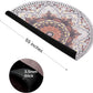 Knsbk Large Round Yoga Mat 4.6'X3.5mm for Exercise Premium Extra Thick, Ultra Comfortable, Non Slip, Meditation Mat
