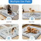 Washable Pee Pads for Dogs 2 Pack, Absorbent Reusable Puppy Pads Waterproof, Leakproof & Non-Slip Whelping Pad, Potty Training Pads for Dogs Playpen Mat 48x48