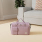 FIORETTO Women's Gym Duffle Bag with Shoes Compartment, 37L Capacity, Ideal for Travel, Gym, Sports, Duffel, Weekender