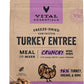 Vital Essentials Freeze-Dried Raw Turkey Meal or Mixer Dog Food Crunchy Mini Nibs, 5.5 oz