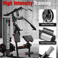 HARISON Home Gym - Full Body Workout Equipment, Exercise Equipment, Fitness Equipment, Multifunctional Home Gym Equipment for Home with Pulley System, Weight Bench, Rowing Machine
