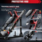 RitFit Adjustable Leg Press and Hack Squat Machine with Weight Plate Set, Professional Home Gym Equipment with Linear Bearings, Specialized for Complete Lower Body Workouts and Weight Storage Posts