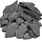 Unocho Aquarium Rocks 5lb Natural Slate Rocks for Aquarium Aquascaping,Terrariums,Paludariums,Reptile Enclosures,Wargaming, Model Railroads, Miniature or Fairy Gardens-2 to 4 inches
