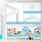 BUCATSTATE Hamster Cage 3.0: Metal Large Rat Cage Stackable with Top Access Easy Assemble 47L x 23.6W x 25.5H Inches Dwarf Syrian Hamster Tank for Gerbil Mouse (7.8 ft², White)