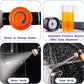 Dog Shower Attachment Water Hose Nozzle Sprayer Set with Metal 3-Way Shower Diverter & 6.6 Ft Long Hose for Bathroom Shower Arm Easy Indoor Outdoor Pet Pup Dog Washing Hose attachment
