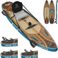 Wild 11'×36"/11'6"×34"/12'6"×33" Inflatable Paddle Board with Seat, One-Stop Premium SUP Board Gears, Tailored 5 Fins, Stable Inflatable Stand Up Paddle Boards for Youth/Adults of All Levels